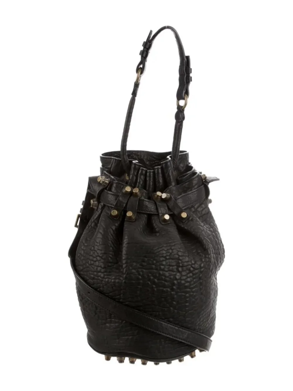 Alexander Wang Diego Bucket Bag with distinctive studded base